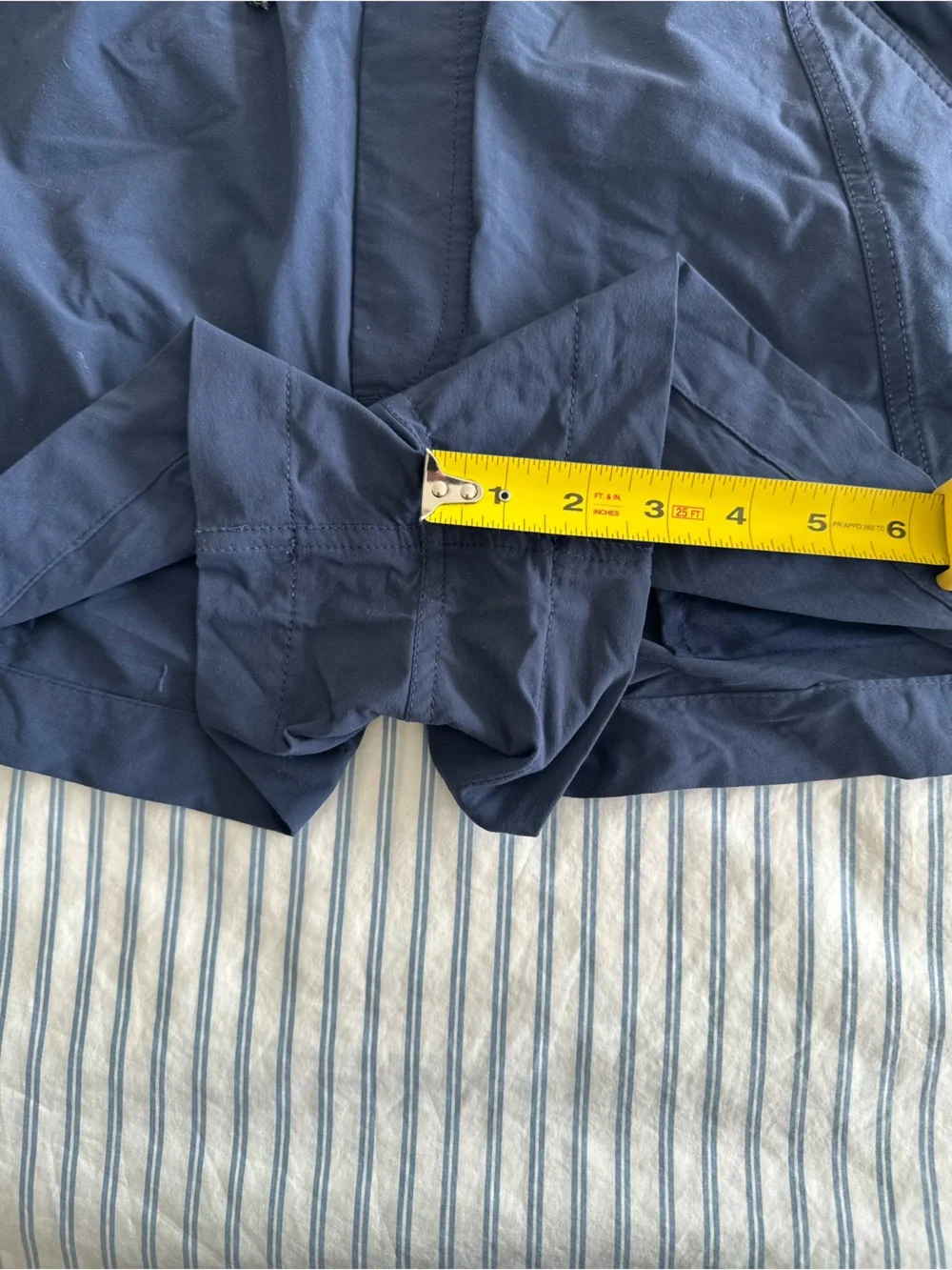 J. Crew Navy Elastic w Drawstring Athletic Shorts